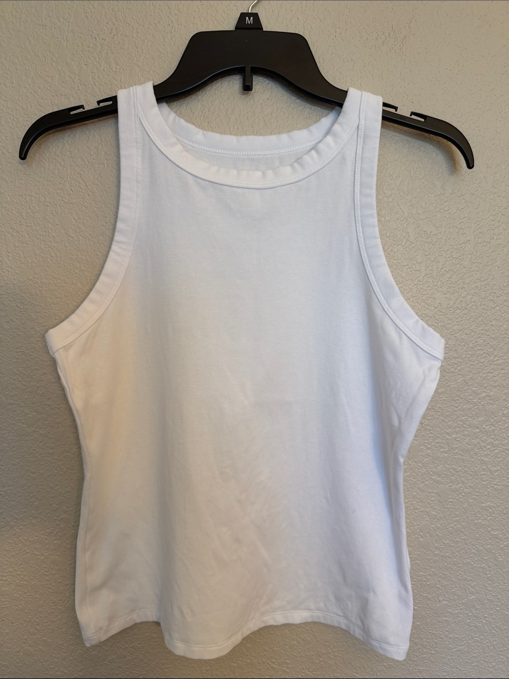 Women’s white tank top